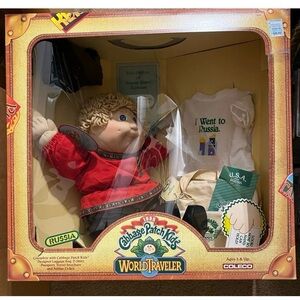 Cabbage Patch Kids World Traveler Doll - Red Outfit